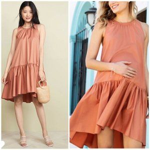 Hatch pink maternity dress 0 (xs-m)
